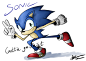 Sonic the Hedgehog (My Style) by KCampbell499