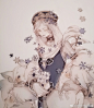 “与星辰出现，同流光陨落。——《Blumen》”

“花朵是天使的眼睛。”Sainker老师笔下的东京樱、勋章菊、铃兰、三色堇……在春夏秋冬里，绽放着独属自己的华丽与生命。《Blumen》的设计、构图、色彩，每一章节的题目、配文，不同的花之子，以她们独一无二的故事，引导我体会不同的爱。
最近一 ​​​​...展开全文c