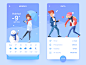 Weather app inspiration – Muzli -Design Inspiration : via Muzli design inspiration