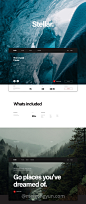机票酒店旅行预订航班搜索Web网页UI工具包 Stellar Web UI Kit :  