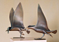 Bronze Sculptures of Birds by Trevor Askin