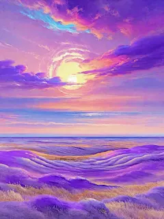 当晚霞遇到梦幻紫·一波绝美壁纸袭来_2_五米石榴_来自小红书网页版
