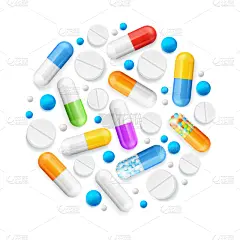 药丸,圆形,三维图形,复杂,商务,健康保健,剂量,药,写实,生病