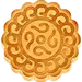 手绘月饼png