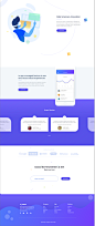 Design Freebies : clean and modern landing page concept for startups belongs to virtual reality. 
well, layered source file . all is absolutely free.