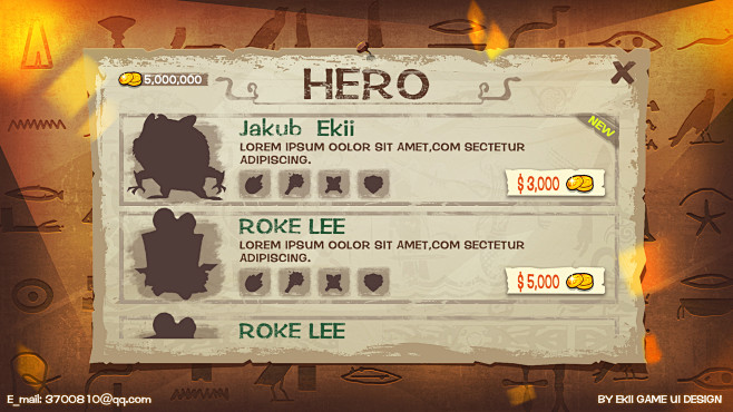 Ekii Game Ui DesiGn ...