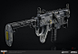 Call of Duty Black Ops 4 - MX9 SMG, Will Huang : I concepted the MX9 SMG in Zbrush 2018 and rendered using Keyshot.  The idea behind this is a revolutionary modular platform that, out of the box, regulates recoil delay automatically based on the chambered