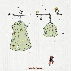 15张生活小元素手绘绘画日记简笔画！书籍花朵汽车兔子日历闹表简笔画-红豆饭小学生简笔画大全