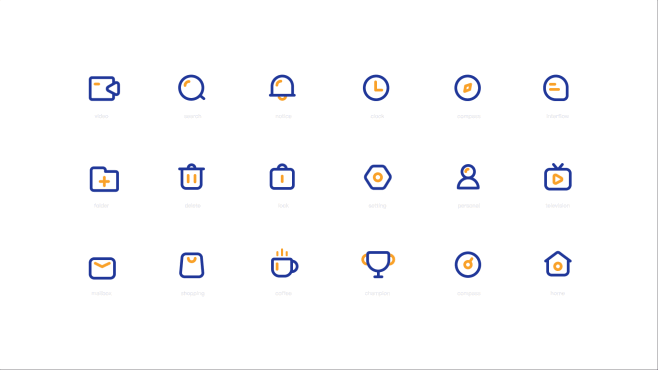 icon-线性图标动态