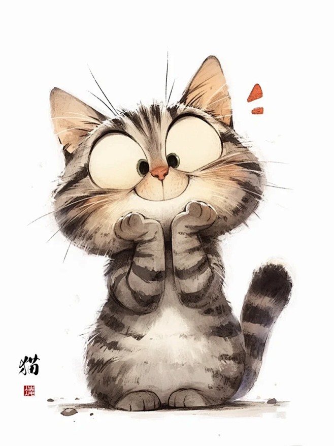 插画｜大傻猫_1_凌