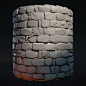 Stylized Stone Wall - Substance Designer