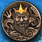 SAM ALFANO HOBO NICKEL - NEPTUNE - 1913 BUFFALO NICKEL