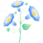 惊蛰清新感弥散花元素