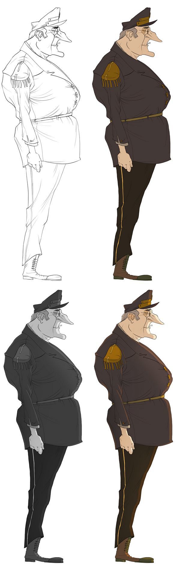 Line-up process by V...