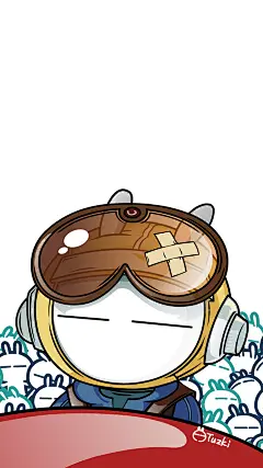 兔斯基卡通苹果手机  壁纸