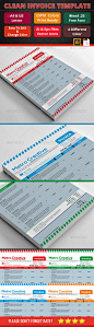 Professional Invoice 专业票据清单收据模板素材图片设计源文件-淘宝网