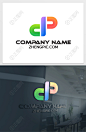 DP字母logo设计