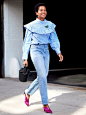 13 Outfit Formulas for High-Waisted Jeans : Check out 13 stylish high-waisted jean outfits you'll want to try ASAP. 