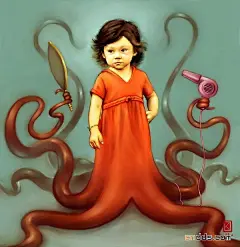 另类怪诞风格独特的插画作品 - 中国数码设计网