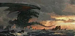 【42插画欣赏】恢宏史诗级场景——Greg Rutkowski_腾讯新闻