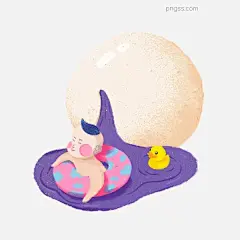 元宵节紫色手绘插画小孩游泳免扣插画图片大小2000x2000px 图片尺寸2.44 MB 来自PNG搜索网 pngss.com 免费免扣png素材下载！插画#冬至#互联网扁平#节气#卡通手绘#可爱#手绘儿童#汤圆#小孩#小鸭子#游泳#元宵节#紫色系#