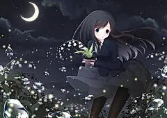 似能听到轻轻的铃声♪　铃兰题材的插画特辑 : “铃兰”可爱的灯笼形花朵连在一起盛开，那可爱的花朵盛开的样子，就像风铃在响动一样惹人喜爱呢。铃兰的别名是“君影草”和“山谷中的百合”，还有其他一些非常符合藏起来悄悄开花的铃兰的别名。惹人喜爱的铃兰的花语，是“无意识的美”和“幸福再度来访”等，大多都是非常好的寓意，还常常用来送给新娘。今天，就为大家送上以“铃兰”为题材的插画作品特辑。快来看看吧。