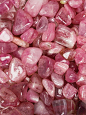 Pink Tourmaline (tumbled stones)