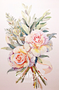水彩花卉－一束小花 P.PNG