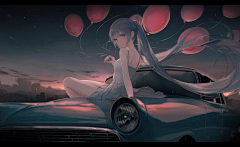 桦柒采集到初音