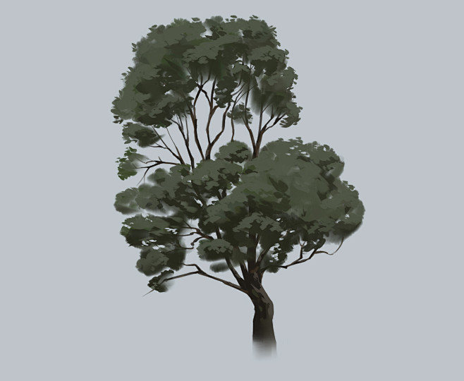 Trees painting