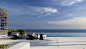 Alila Villas Uluwatu：泳池边——每一天，太阳都照常升起，看海水共长天一色，白云与海鸥齐飞。via zanadu.cn