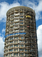 建筑工地,垂直画幅,新的,建筑承包商,错觉,居住区,建筑业,工业,屋顶,彩色图片