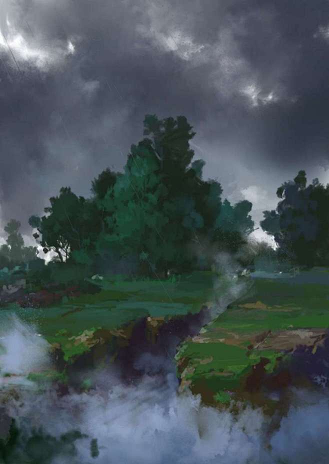 场景原画  图/公瑾当年·涂鸦王国
