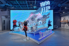 上海艾尚广告有限公司采集到零售设计--效果图；adidas案例；艾尚广告；