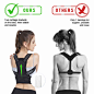 Amazon.com: Posture Corrector, Slimerence, Scoliosis Humpback Correction Belt, Adjustable Comfort Invisible Belt, Back Humpback Kyphosis, for Man Woman Adult Students Children: Sports & Outdoors