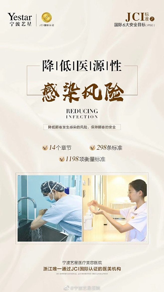 国际品质安心塑美
#宁波艺星#，浙江唯一...