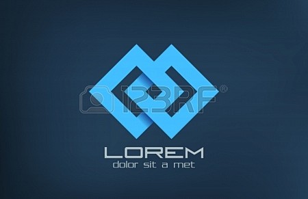 蓝色品牌业务剪贴画公司图片 #Logo#...
