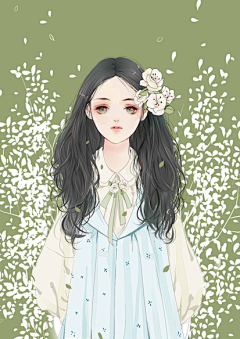 SSKL彼岸花采集到喜欢的插画风格1