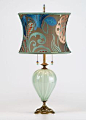 Kristen by Susan Kinzig and Caryn Kinzig: Mixed-Media Table Lamp available at <a href="http://www.artfulhome.com" rel="nofollow" target="_blank">www.artfulhome.com</a>