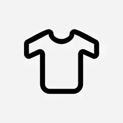 T恤上衣简单图标_88ICON https://88icon.com T恤 上衣 简单 短袖 男式 服装 休闲 穿着