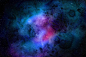 时尚高端绚丽的星空宇宙背景底纹纹理集合 - 设汇