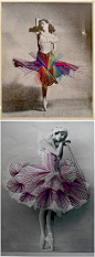 刺绣，复古的舞者由何塞Romussi#艺术
