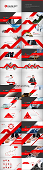 【最新商务PPT模板】中国红企业文化展示PPT模板，大气时尚，适用于企业展示汇报、演讲宣传使用。地址：http://t.cn/RPhCMGz