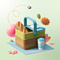 design Icon Style artwork digital illustration stylized simple NAVER
