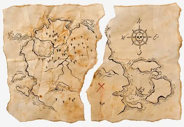 陈旧古老地图高清素材 古代地图 方向 破旧 路线 元素 免抠png 设计图片 免费下载-花瓣网