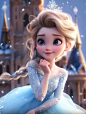 冰雪奇缘公主系▏那么，你有公主梦吗～_1_小皮酱Simple_来自小红书网页版