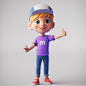 Menucha Boy : 3D character for Menucha Kids