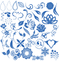 花纹 叶子 水滴LOGO