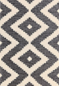 Vail Chenille in Cinder from @Schumacher — Fabric Wallcovering Trimming Furnishing. Fall 2012 Luxe Lodge Collection. #fabric #cotton #black #cream