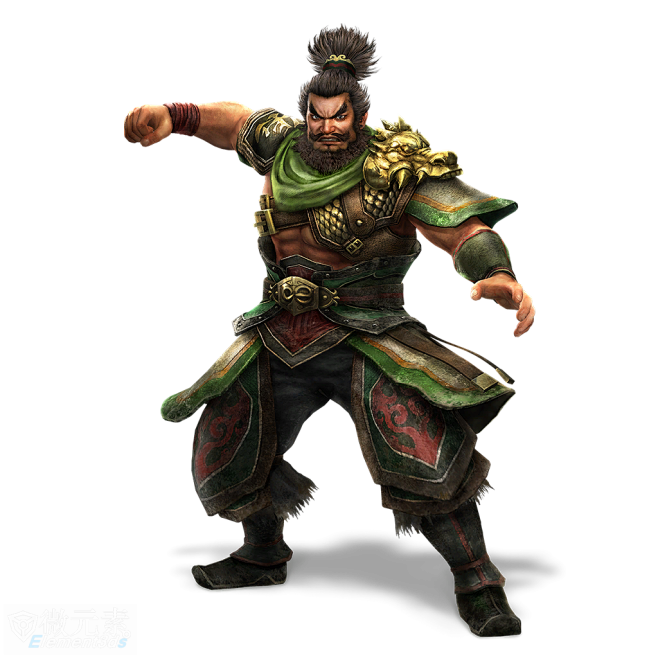 (免费头像）【张飞】《真三国无双7》 全77武将高清图-角色素材-微元素Element3ds - Powered by Discuz!